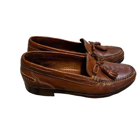 Cole Haan Country Dallas Leather Loafer Shoes W/Tassels Men’s Size 8.5 M - Picture 1 of 6